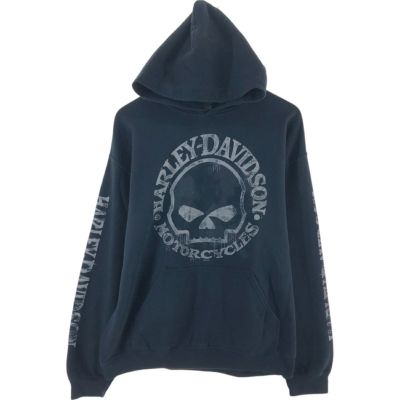 古着 ハーレーダビッドソン Harley-Davidson ドクロ柄 スカル柄