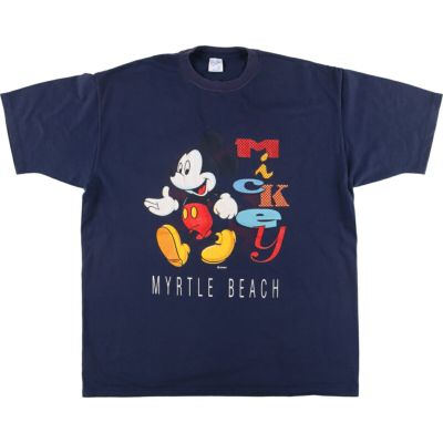 古着 90年代 ベルバシーン VELVA SHEEN MICKEY MOUSE ミッキーマウス キャラクタープリントTシャツ USA製 メンズXL相当 ヴィンテージ /eaa552563 【中古】 【250530】