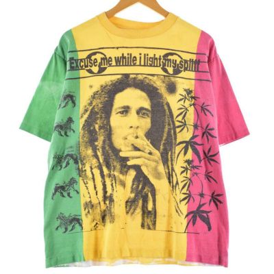 古着 BOB MARLEY ボブマーリー RAP TEE ラップT バンドTシャツ バンT