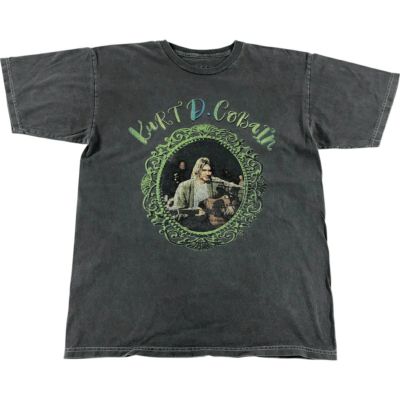 デッドストック NIRVANA ニルヴァーナ Tシャツ カートコバーン 古着 L a7ad0c09679a16184e358a5264ee5b
