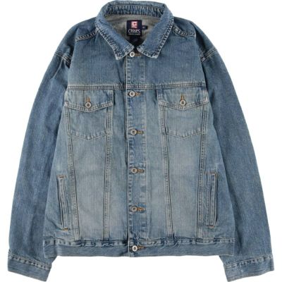 ポロカントリー　デニムジャケット　襟コーズ　ウィメンズL 古着 90年代 ラルフローレン Ralph Lauren POLO COUNTRY ポロ