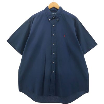 古着 ラルフローレン Ralph Lauren BLAKE 半袖 ボタンダウン