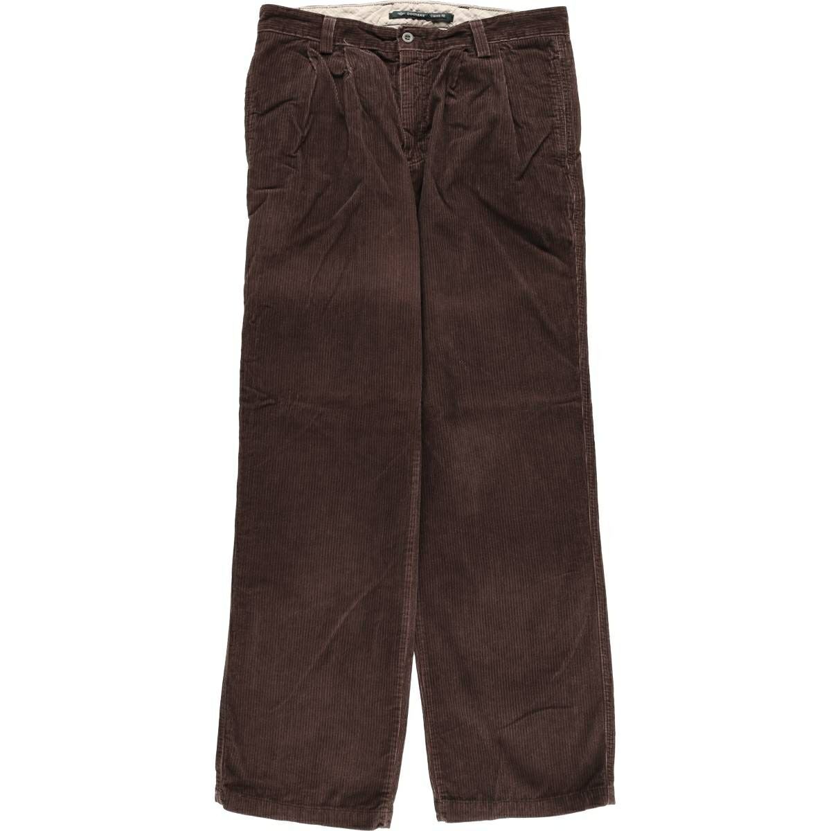 古着 90年代～ ドッカーズ DOCKERS khakis 太畝 ツータック