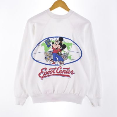 90年代 MICKY &co MICKEY MOUSE ミッキーマウス キャラクタースウェットシャツ トレーナー USA製 メンズXL ヴィンテージ /eaa305943