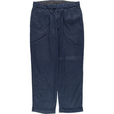 楽天市場】古着 DOCKERS ツータック リネンパンツ スラックス