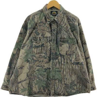 古着 90年代 カベラス Cabela's リアルツリーカモ 長袖 ワーク