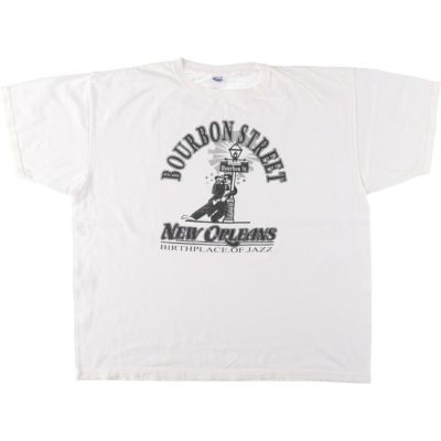 古着 00年代 アンビル Anvil BOURBON STREET バーボンストリート バンドTシャツ バンT メンズXXL相当 /eaa529132 【中古】 【250531】