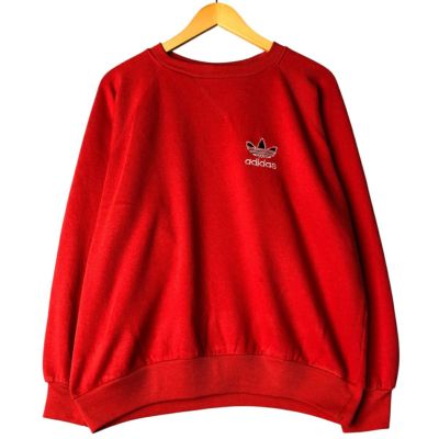 80s adidas トレーナー AMUZA  スウェットシャツ 古着 80年代 アディダス adidas ロゴスウェットシャツ トレーナー