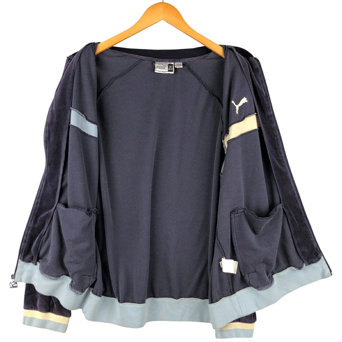 古着 90～00年代 プーマ PUMA ベロアジャージ トラックジャケット