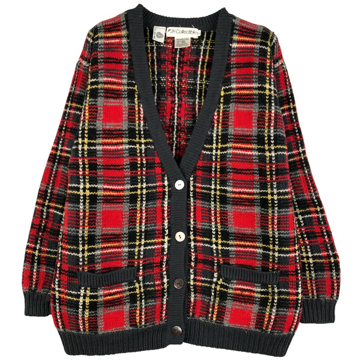 古着 80年代 総柄 HAND MADE ハンドメイド カウチンセーター  