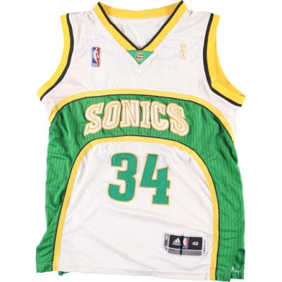 古着 雰囲気系 90年代 LOGO ATHLETIC NBA SEATTLE SUPERSONICS