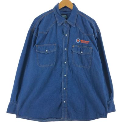 古着 キー Key 長袖 デニムシャツ メンズXL相当 /eaa505297 【中古】 【241201】