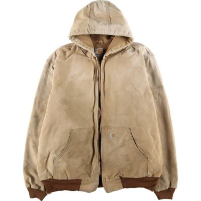 古着 カーハート Carhartt アクティブジャケット ダックフルジップパーカー USA製 メンズXL相当 /eaa554220 【中古】 【250531】