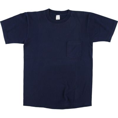 90's USA製シングルステッチ　ヴィンテージ 無地ポケットTシャツ　フェード 90s USA製 無地 ブランク レッド フェード ポケット Tシャツ