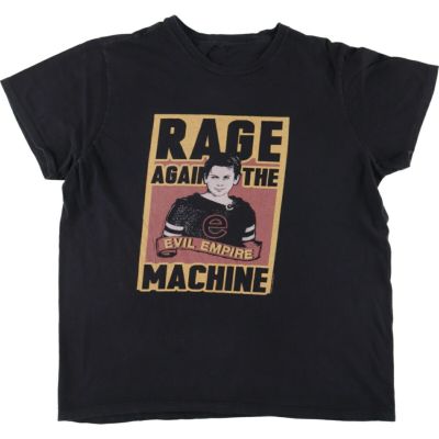 rage against the machine Tシャツ　M　2008 古着 古着Tシャツ】音楽 Rage Against the Machine｜ヴィンテージ
