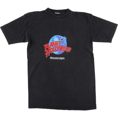古着 PLANET HOLLYWOOD プラネットハリウッド アドバタイジングT