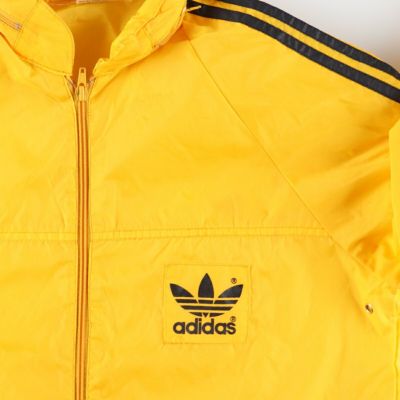 古着 80年代 アディダス adidas ナイロンジャケット メンズM