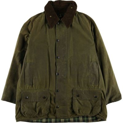 古着 バブアー Barbour BEAUFORT ビューフォート 旧3ワラント オイルド ハンティングジャケット 英国製 C46 メンズXL相当 /eaa506202 【中古】 【241201】