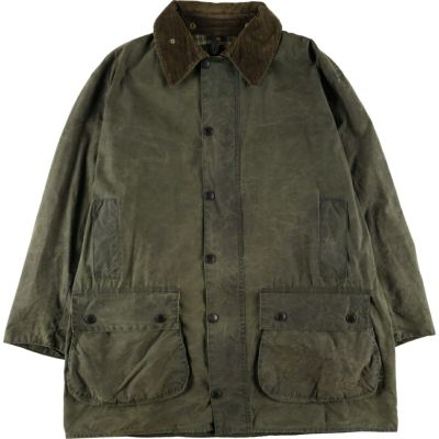 古着 90年代 バブアー Barbour NORTHUMBRIA ノーザンブリア 旧3ワラント ワックスコットン オイルドジャケット 英国製 C46  メンズXL相当 ヴィンテージ /eaa502892 【中古】 【241129】 | 古着屋JAM（ジャム）