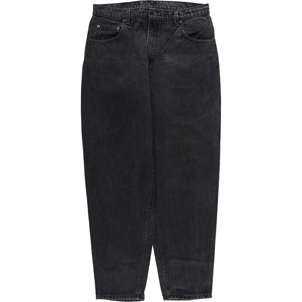 Levi’s / ボトム/40/デニム/BLK/無地 古着 90年代 リーバイス Levi's 565 LOOSE FIT WIDE LEG ブラック