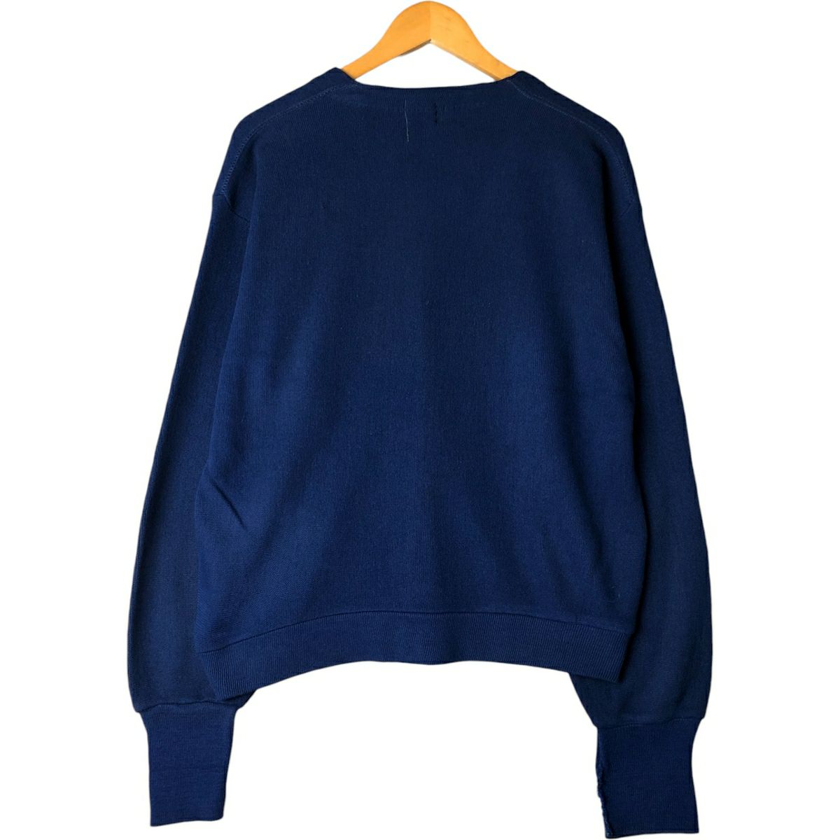 古着 70年代 MONTGOMERY WARD アクリルニットカーディガン メンズXL