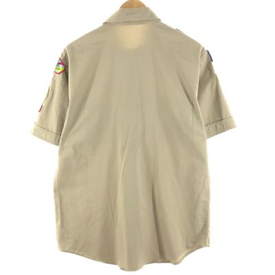 BOY SCOUTS ボーイスカウト 半袖シャツ ユニフォーム ユース XL