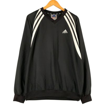 古着 90年代 アディダス adidas GOLF ゴルフ Vネック ウォームアップ