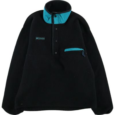 古着 90年代 コロンビア Columbia 白タグ ハーフスナップ