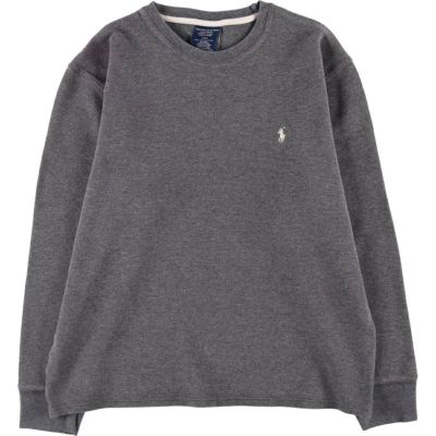 【美品】ポロ ラルフローレン ポロベア ワッフル サーマル ロンT 長袖 古着 POLO RALPH LAUREN ポロ・ラルフローレン ポロベア ロンT