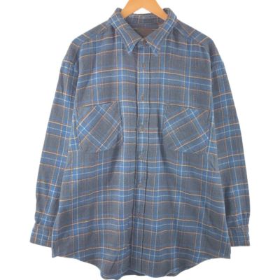 ST.JOHN'S BAY シャモアクロス　シャツ　古着 古着 90～00年代 セントジョンズベイ ST JOHNS BAY 長袖