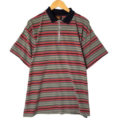 古着 ステューシー STUSSY 長袖 ラガーシャツ メンズL相当