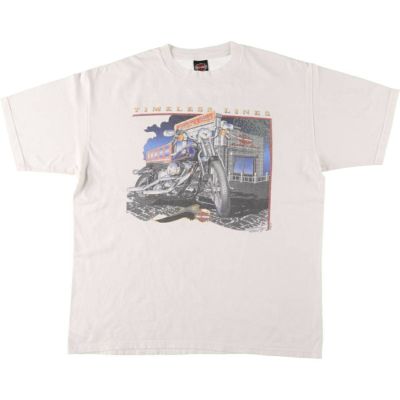 古着 90年代 ハーレーダビッドソン Harley-Davidson 星条旗柄 モーター