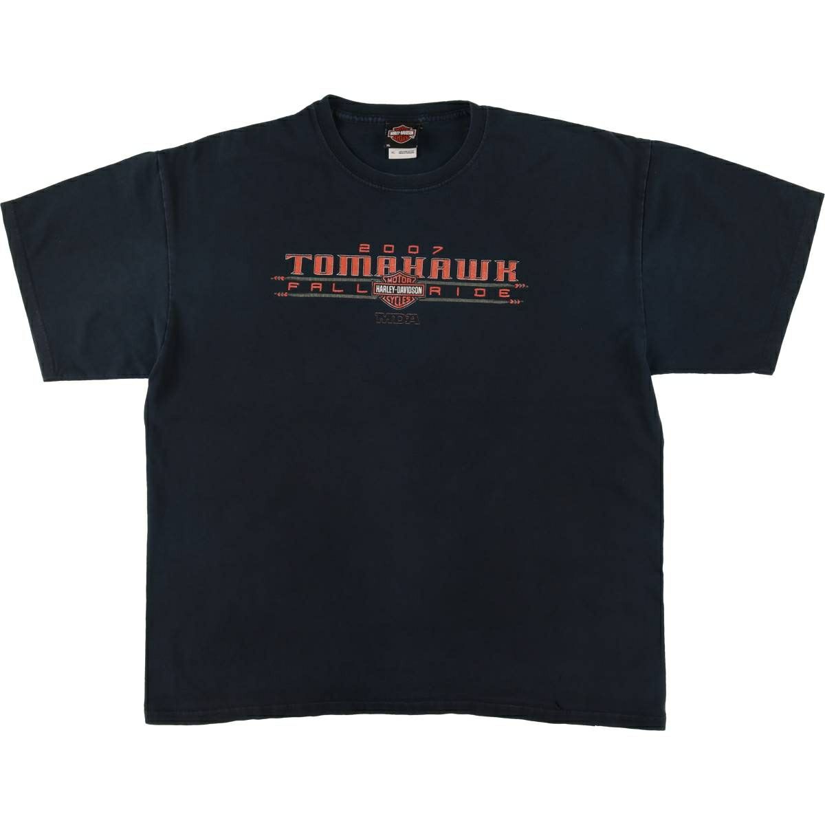 古着 ハーレーダビッドソン Harley-Davidson モーターサイクル バイクT  