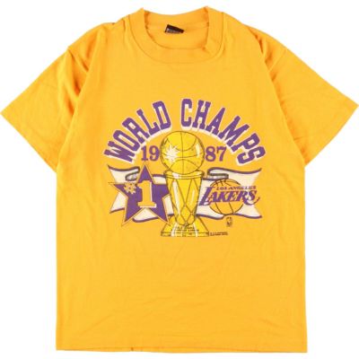 古着 80年代 NUTMEG NBA CHICAGOBULLS シカゴブルズ スポーツプリントT 