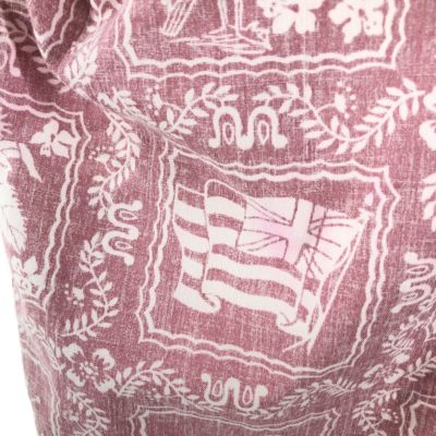 古着 レインスプーナー REYNSPOONER 復刻 金タグ 総柄 プル