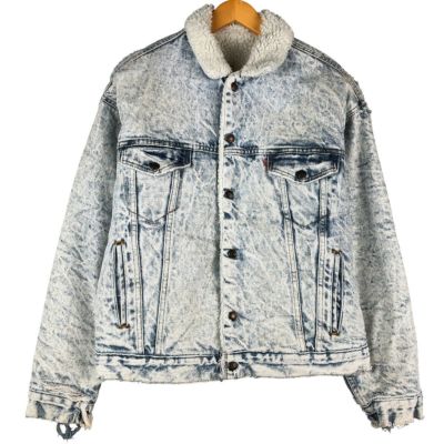 古着 90年代 リーバイス Levis 70609 0219 ケミカルウォッシュ デニム