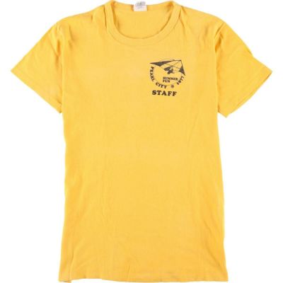 古着 80年代 5050 プリントTシャツ USA製 レディースS ヴィンテージ