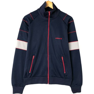 古着 80年代 アディダス adidas ジャージパーカー トラックジャケット メンズL相当 ヴィンテージ /eaa548551 【中古】 【250602】 【NL2503】 【Elulu/エルル】