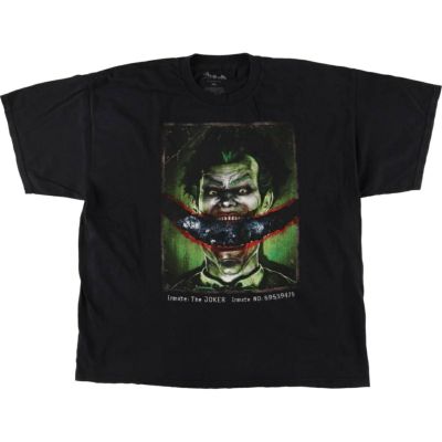古着 BATMAN バットマン ジョーカー 映画 ムービーTシャツ メンズXXL相当 /eaa554190 【中古】 【250602】