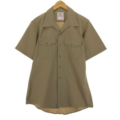 古着 民間品 70年代 PATRIOT ユーティリティシャツ オープン