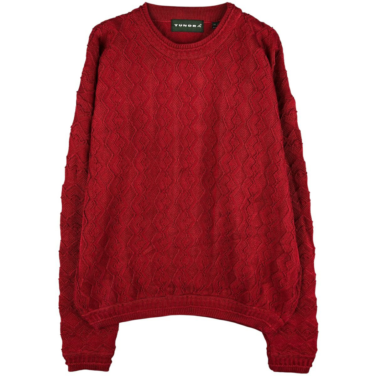 古着 TUNDRA 3Dニットセーター カナダ製 メンズM相当 /eaa593279