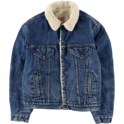古着 90年代 リーバイス Levis 70603-0215 中綿入り デニムボア