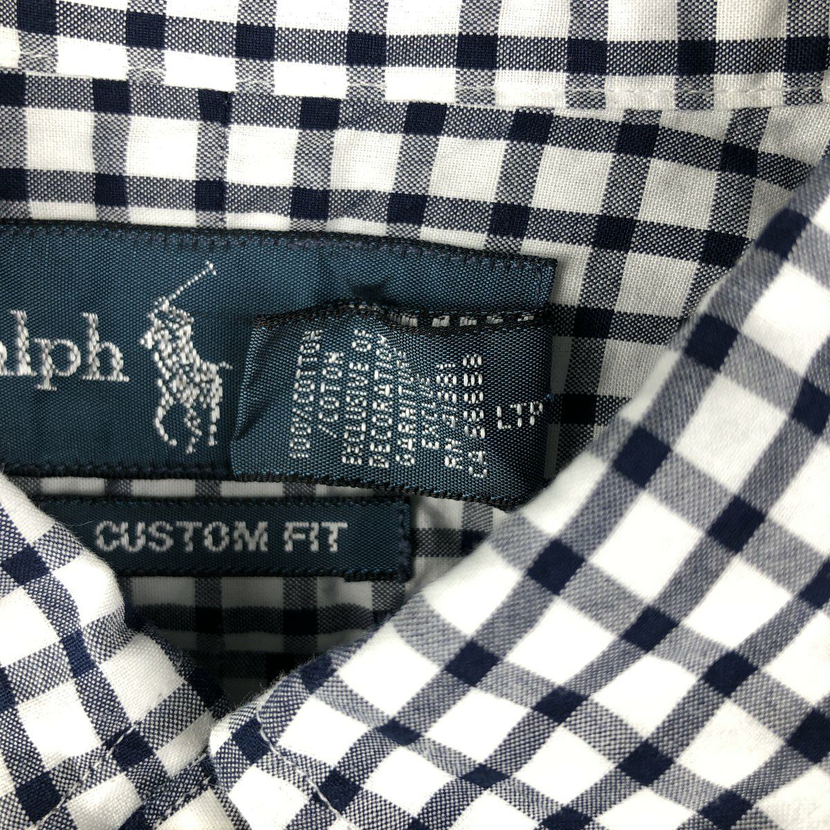 古着 ラルフローレン Ralph Lauren CUSTOM FIT 長袖 ボタンダウン