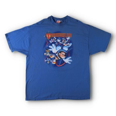 90年代 DISNEY DESIGNS FANTASMIC ファンタズミック ミッキーマウス ヴィラン キャラクタープリントTシャツ USA製  レディースXXL メンズXL ヴィンテージ /eva000384 【N2106】 【210620】 | 古着屋JAM（ジャム）