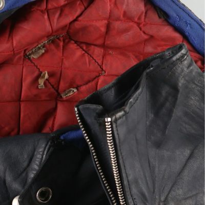 vintage uk製　ライダースジャケット　シープレザー　モンザ 70s Wolf Leathers ウルフレザー モンザタイプ UKライダース