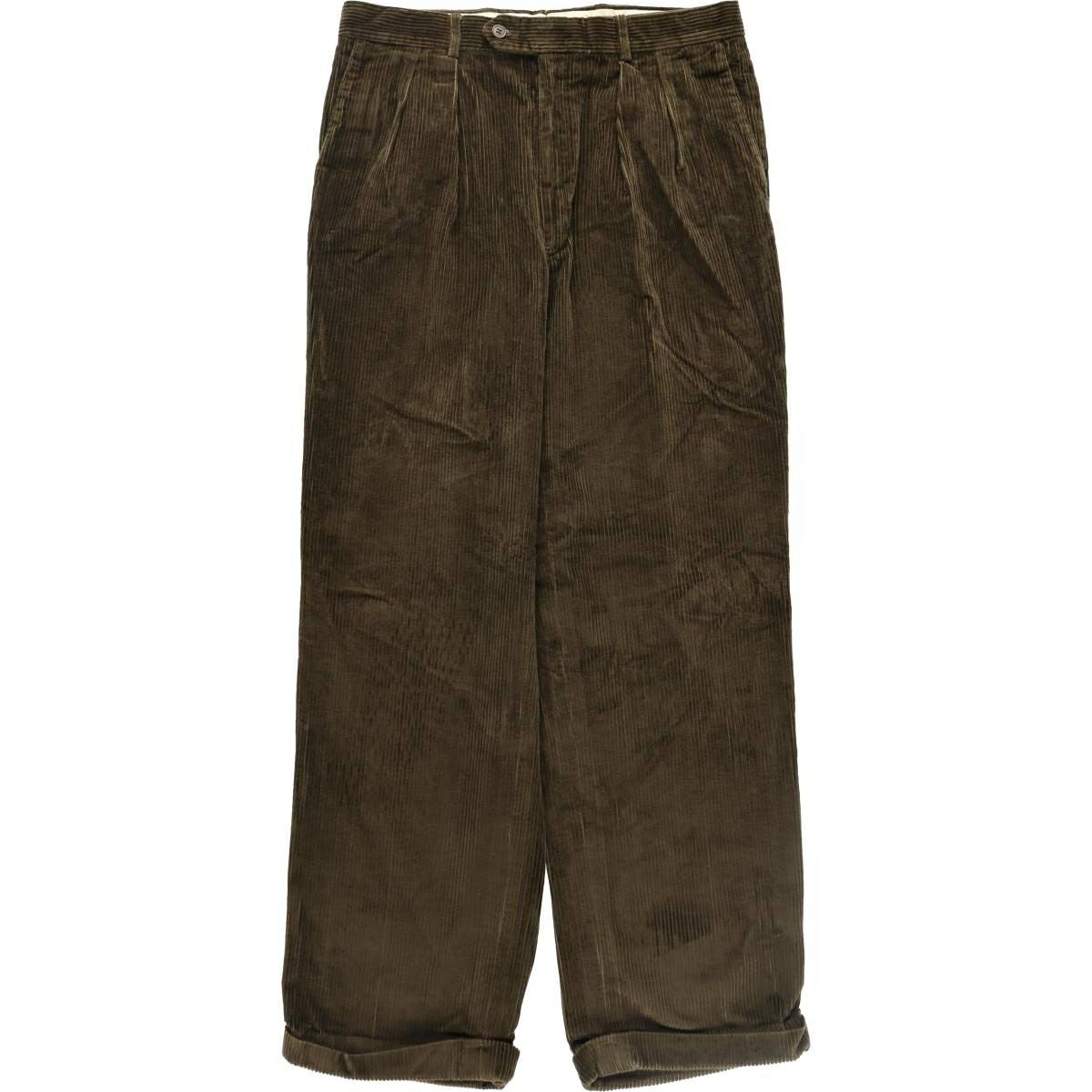 古着 ポールスチュアート Paul Stuart 太畝 ツータック コーデュロイ