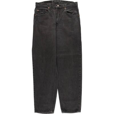 古着 90年代 リーバイス Levis 512 SLIM FIT TAPERED LEG ブラック