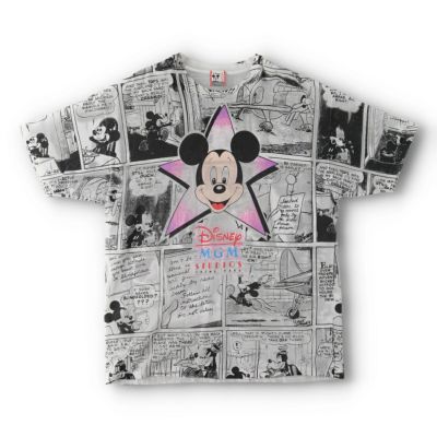 90年代 DISNEY DESIGNS FANTASMIC ファンタズミック ミッキーマウス ヴィラン キャラクタープリントTシャツ USA製  レディースXXL メンズXL ヴィンテージ /eva000384 【N2106】 【210620】 | 古着屋JAM（ジャム）