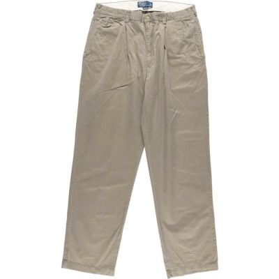 古着 エルエルビーン L.L.Bean ツータック チノパンツ メンズw37