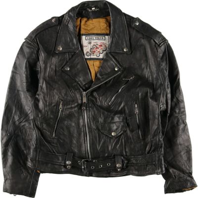 古着 50年代 ブコ Buco HORSEHIDE ホースハイド 青タグ ダブルライダースジャケット メンズL ヴィンテージ /eva000534  【中古】【N2401】 【231119】 【SS2403】 | 古着屋JAM（ジャム）